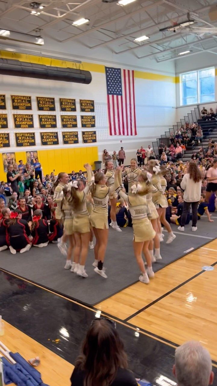 Video post by @butlertornadocheer on Facebook