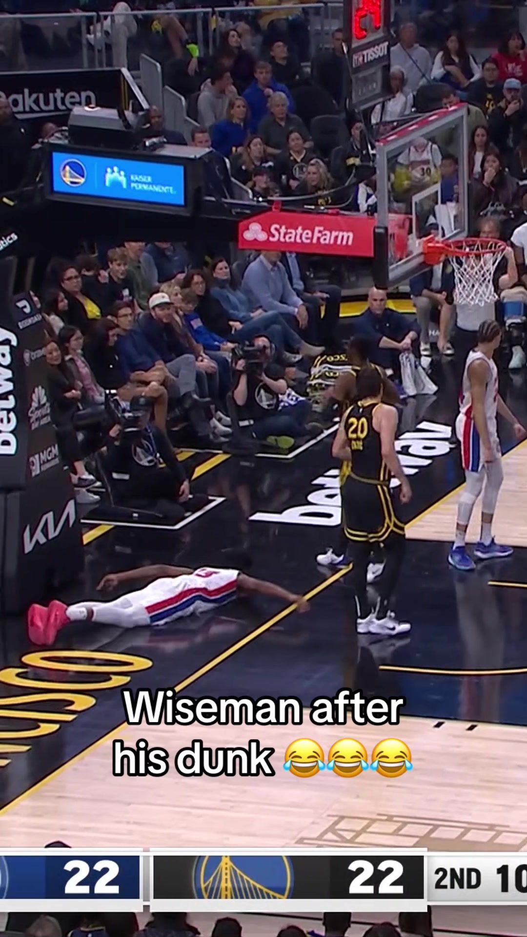 Video post by @bleacherreport on TikTok