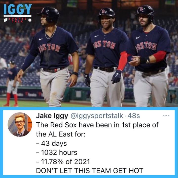 Image post by @iggysportstalk on Facebook