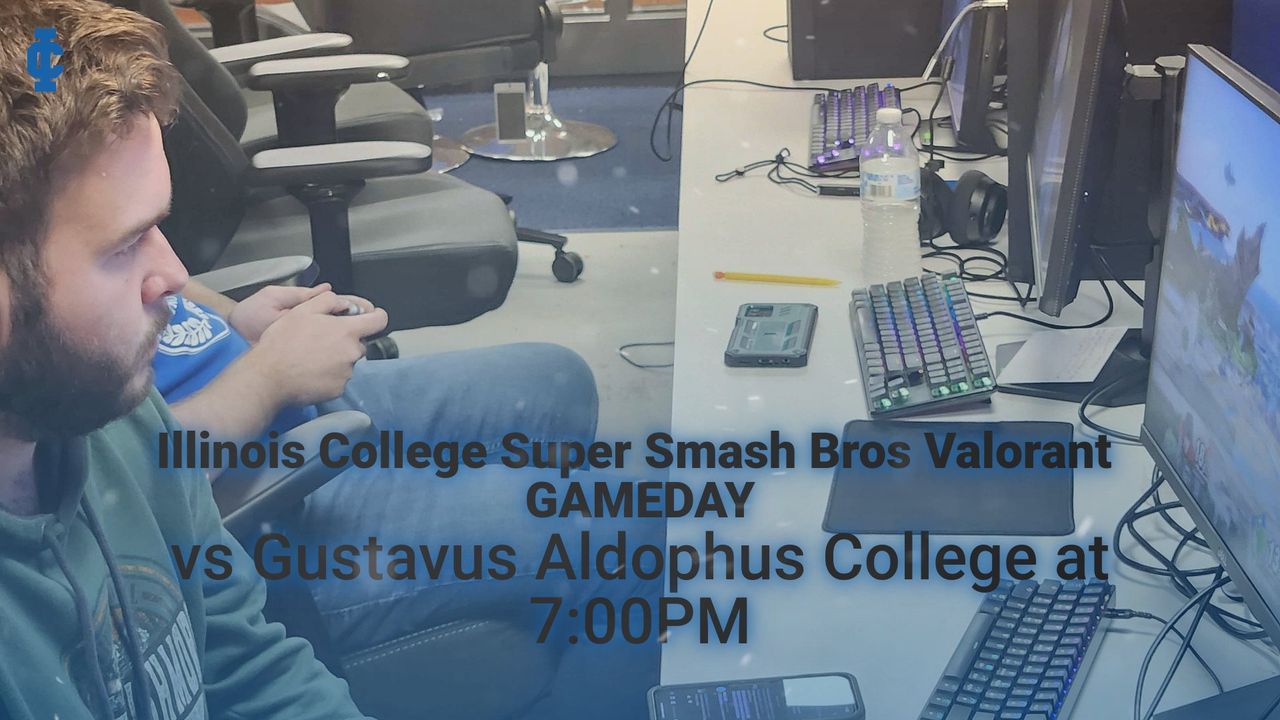 Image post by @illinoiscollegeathletics on Facebook