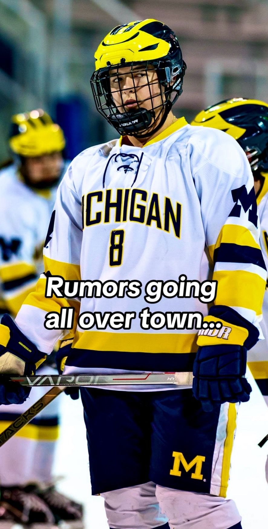 Video post by @umichwhockey on TikTok