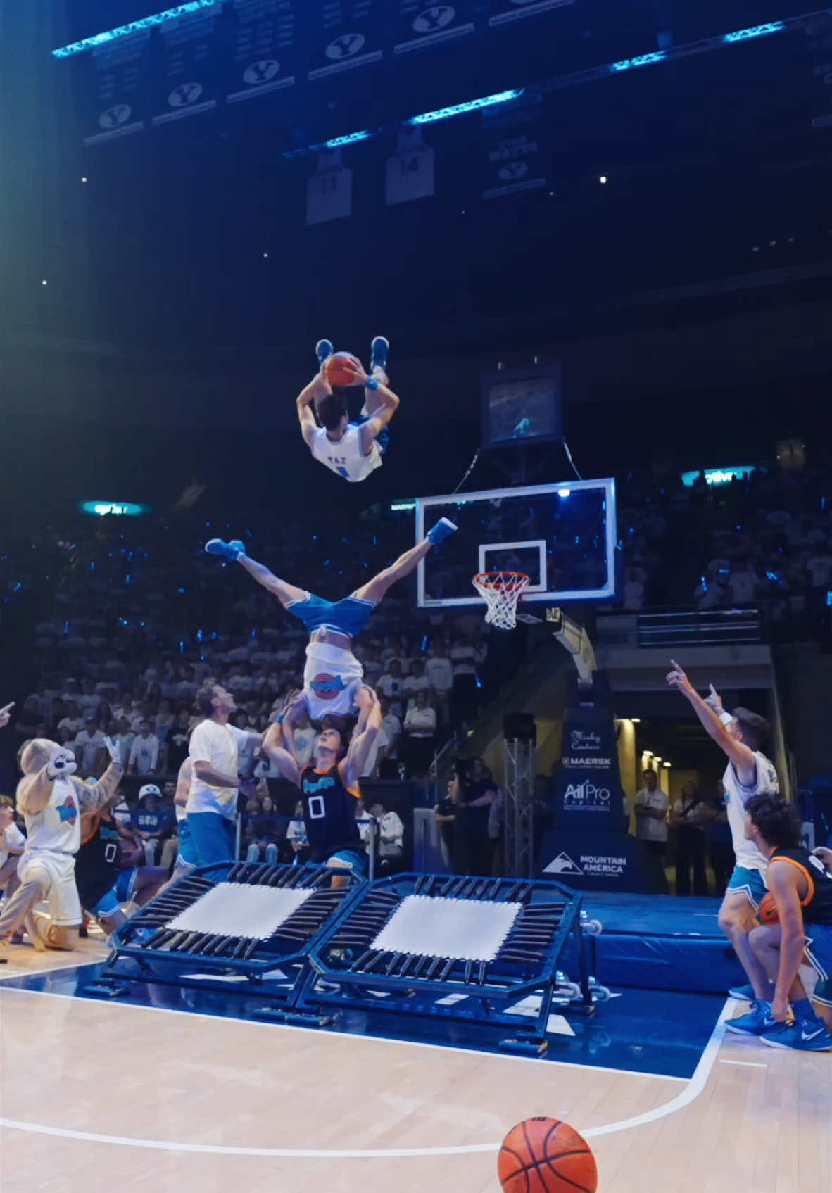 Video post by @byubasketball on TikTok
