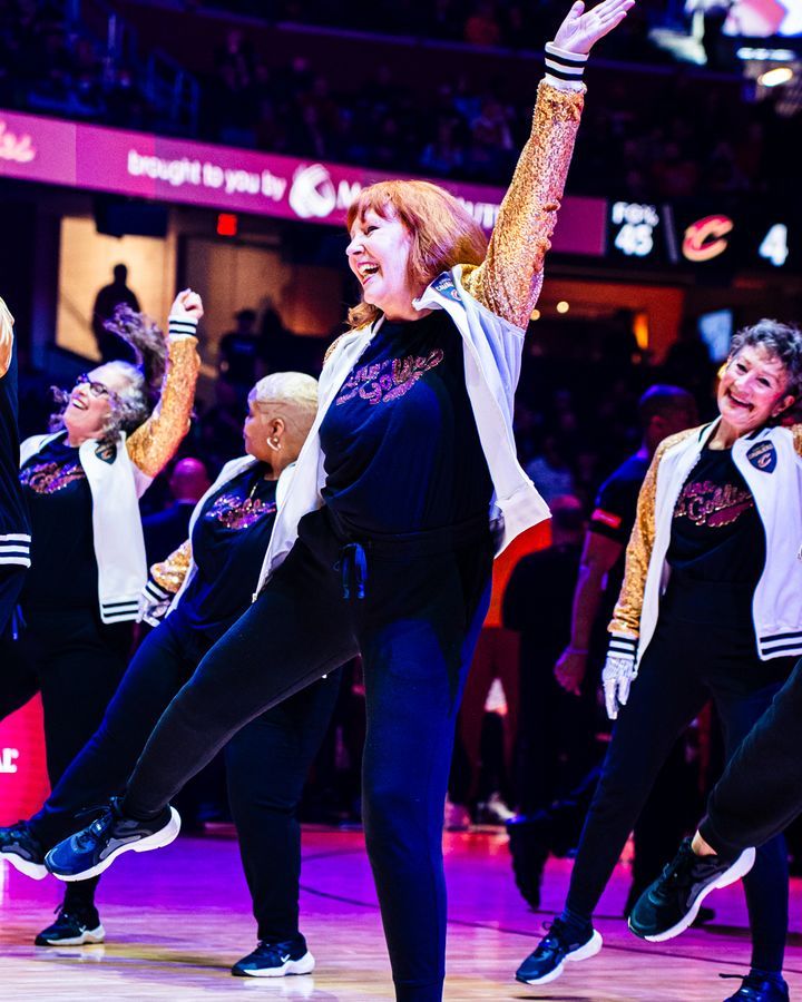 Image post by @CavsEntertainmentTeams on Facebook