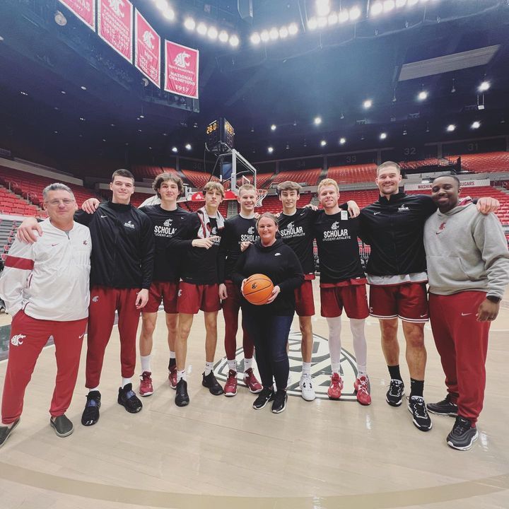 Image post by @WSUCougarMBB on Facebook