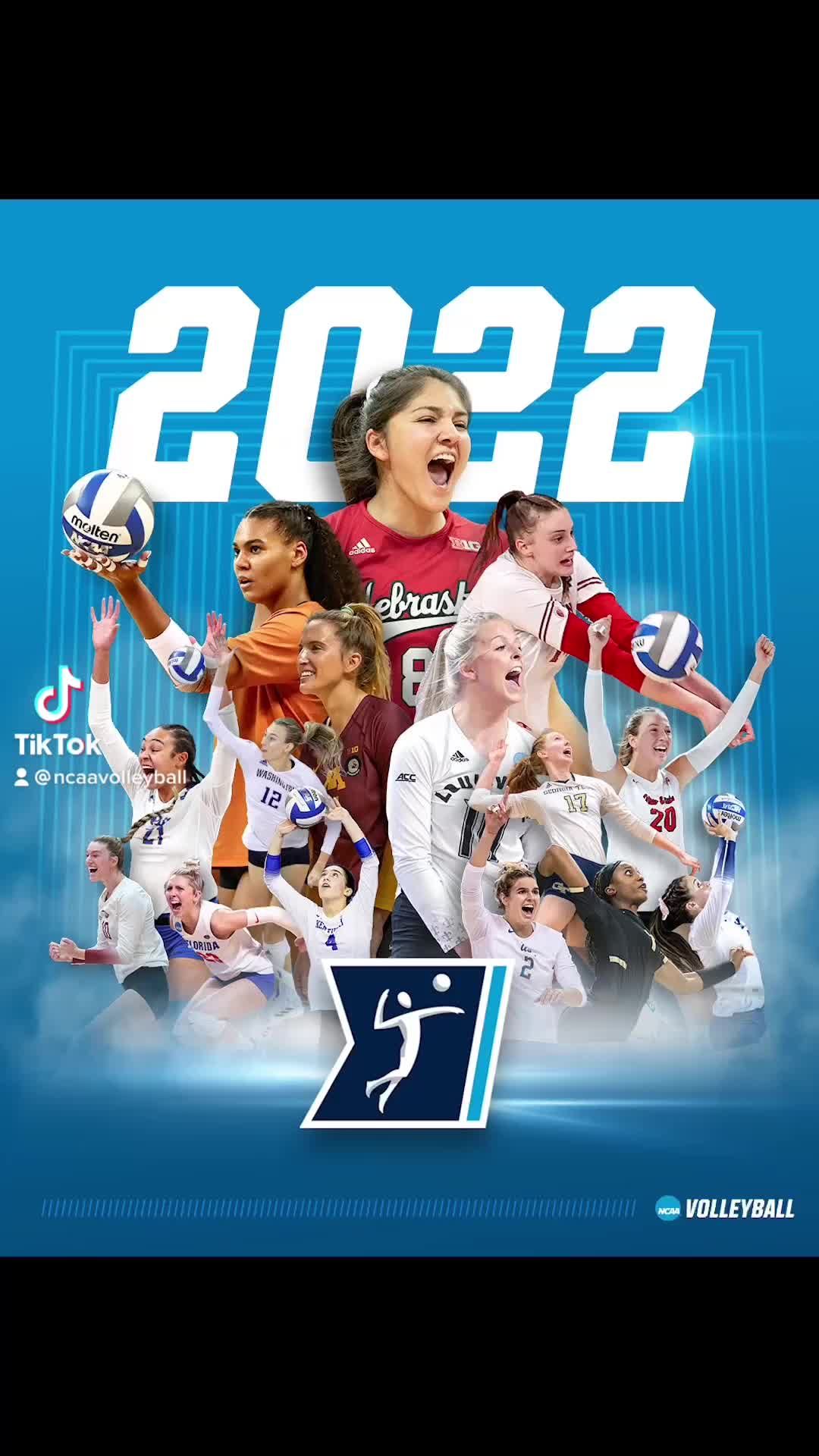 Video post by @ncaavolleyball on TikTok