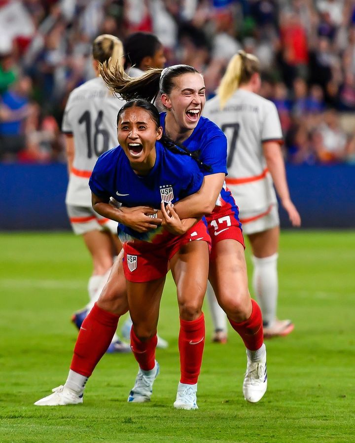 Image post by @NWSL on Facebook