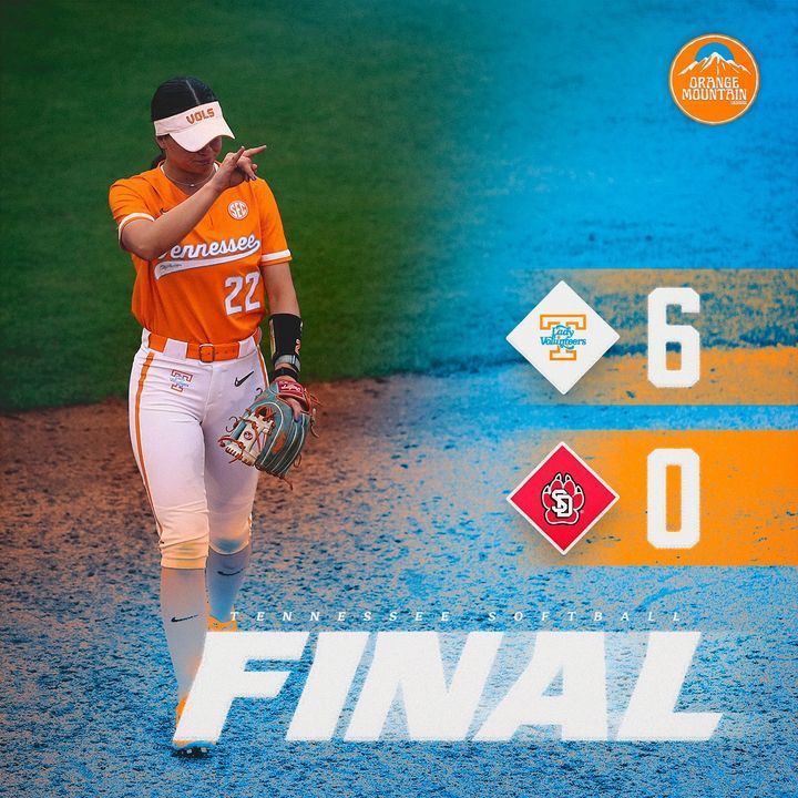 Image post by @TennesseeSoftball on Facebook