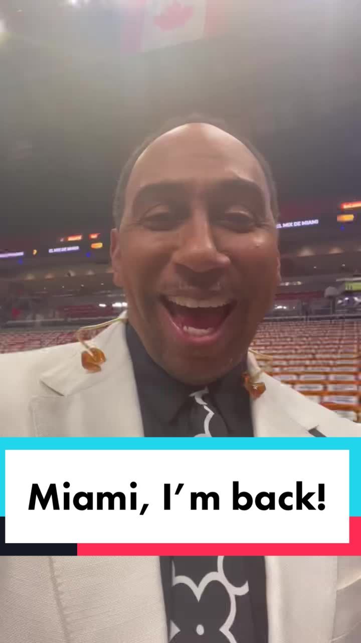 Video post by @stephenasmith on TikTok