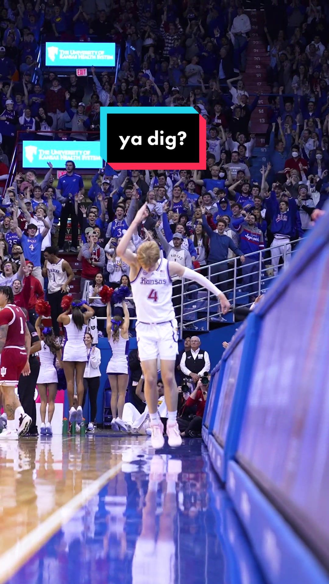 Video post by @kansasbasketball on TikTok