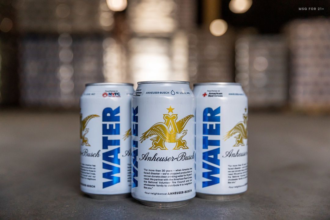 Image post by @AnheuserBusch on Facebook