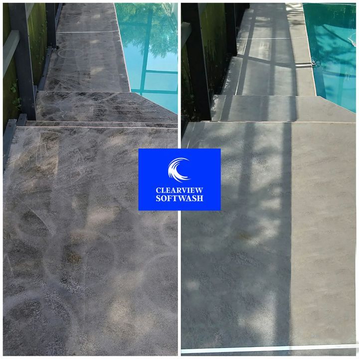 Image post by @clearviewsoftwash.oh on Facebook