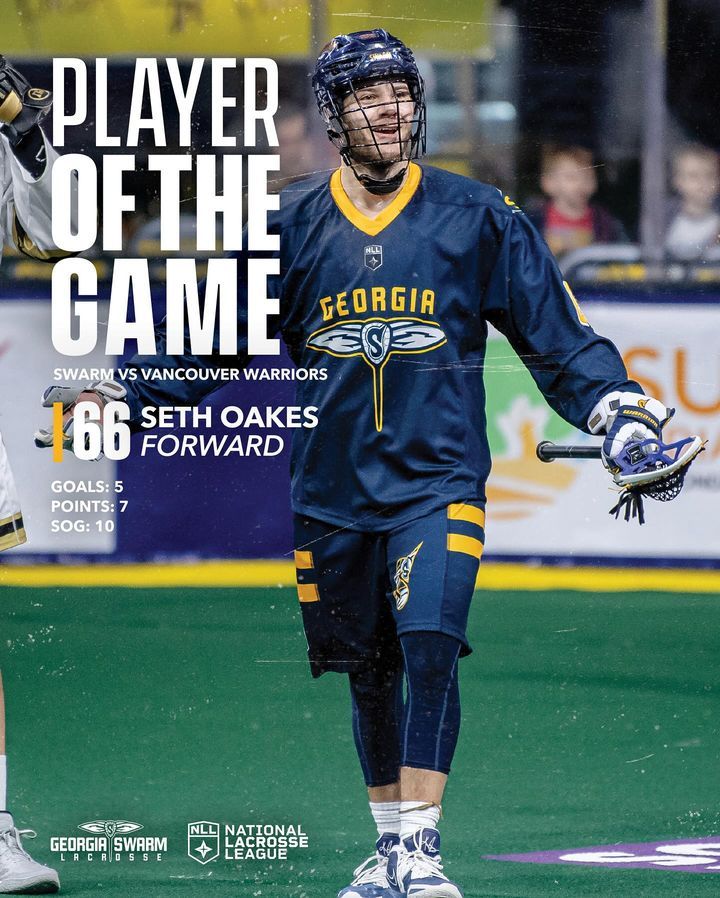 Image post by @georgiaswarmlax on Facebook