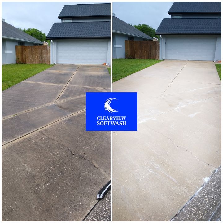 Image post by @clearviewsoftwash.oh on Facebook