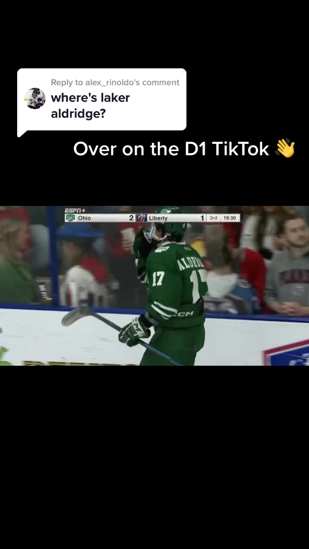 Video post by @ohiohockey on TikTok