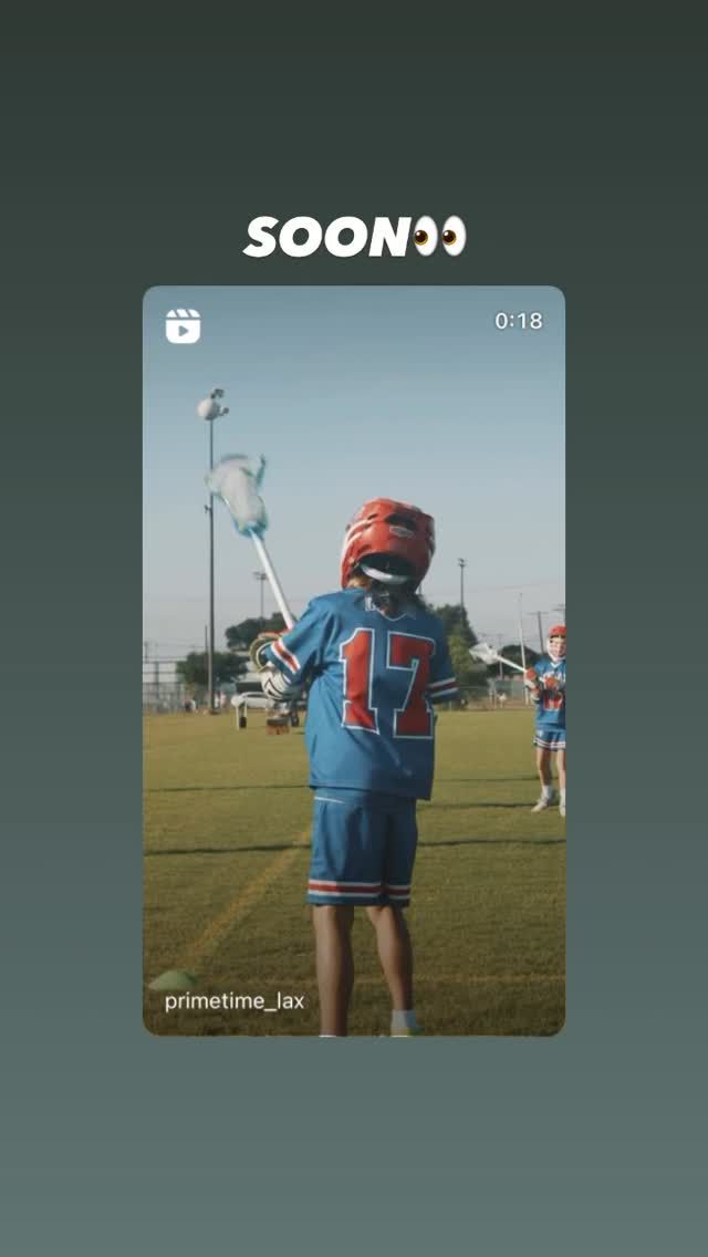 Video post by @PrimeTimeLacrosse on Facebook