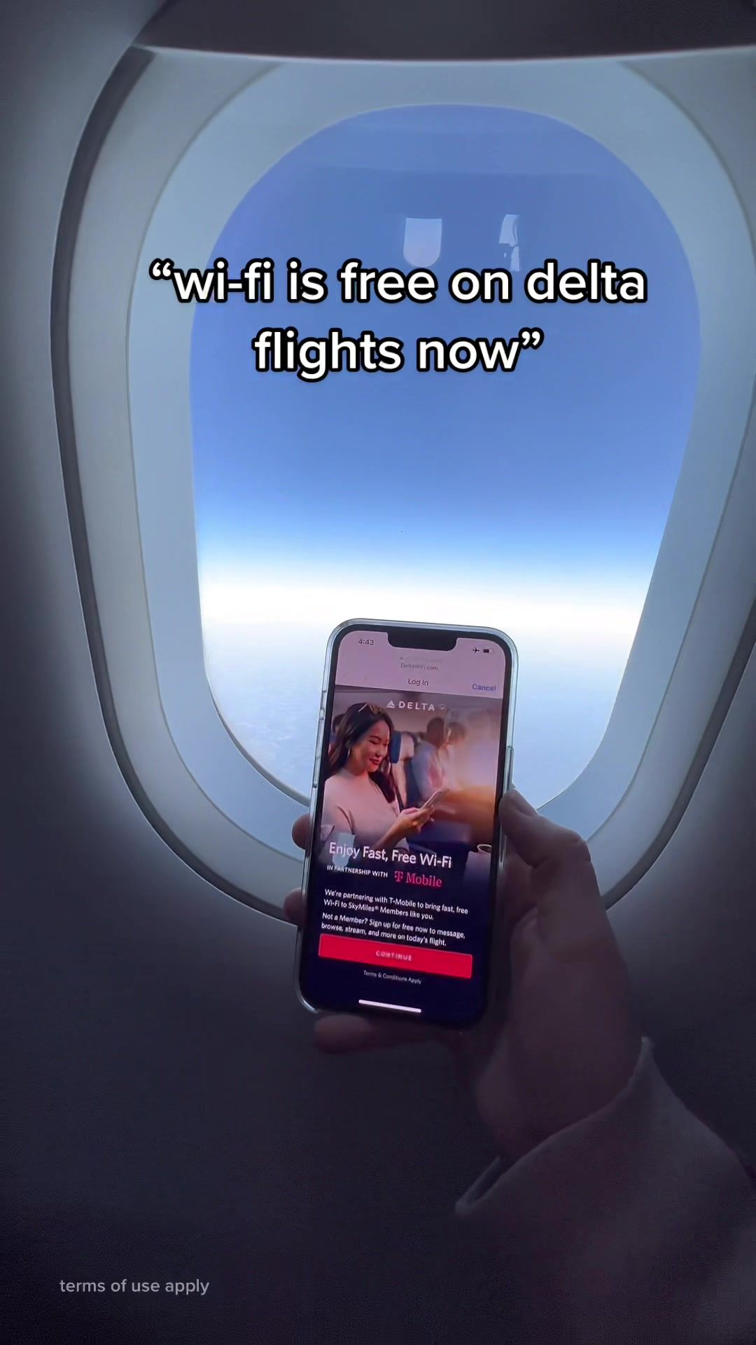 Video post by @delta on TikTok