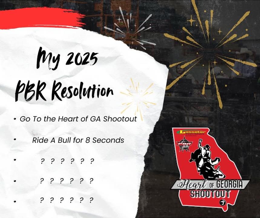 Image post by @pbrperrygaheartofgashootout on Facebook