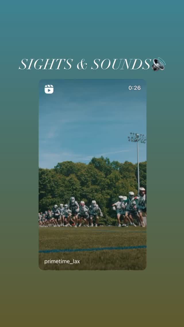 Video post by @PrimeTimeLacrosse on Facebook
