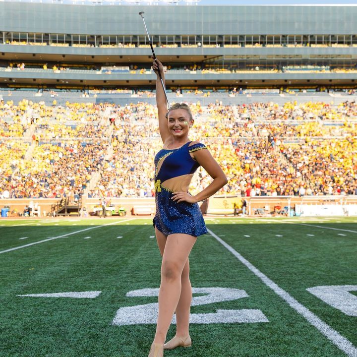 Image post by @umichband on Facebook