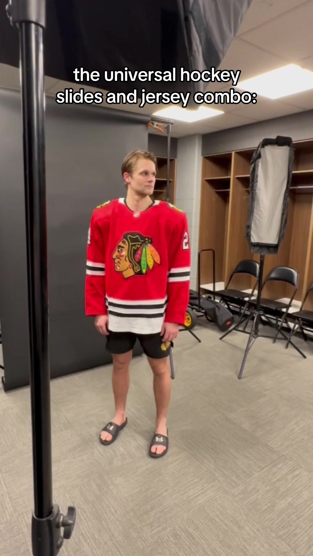 Video post by @nhlblackhawks on TikTok