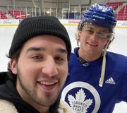 We hit the ice in Toronto with William Nylander and talked Tim Hortons, cellys, rollercoasters and more in the latest edition of Open Skate 🍿 @Jonny Lazarus #nhl #nhltiktoks #hockey #hockeytiktoks #williamnylander #torontomapleleafs #mapleleafs 