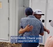 @RoryMcIlroy was one of the first players to congratulate @Kurt_Kitayama after his victory