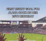 Alana Cook with a golazo from deep 🤯

🎥: @wsportsxchange