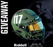 *Giveaway is closed. Winner will be contacted by Riddell via DM*
🚨 Calling all @Halo fans 🚨
 ⁠
To celebrate the Halo TV series premiering this week, we're bringing it back to the one-of-a-kind Master Chief-inspired commemorative SpeedFlex helmet with an opportunity to win one of your own. This limited production helmet was designed in partnership with @xbox and @halo, so you don't want to miss out! Details on how to enter below. 

THE WINNER WILL RECEIVE:
One (1) Commemorative SpeedFlex Helmet Inspired by Master Chief from #HaloInfinite
 
 TO ENTER:
 1. FOLLOW @RiddellSports
 2. LIKE this post⁠
 3. TAG your best Fireteam member in the comments below

Per Instagram rules, this promotion is in no way sponsored, administered, or associated with Instagram, Inc. By entering, entrants confirm that they are 13+ years of age, release Instagram of responsibility, and agree to Instagram’s terms of use. Link in bio for Terms & Conditions.