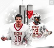 Today we remember and mourn the loss of thousands of Americans on 9/11.  We also remember those who even in the worst of times chose to act heroically.

Welles Crowther was a NYC native who went to work in the World Trade Center after playing lacrosse at Boston College. After the planes hit the twin towers, Welles sprung into action, rushing from his office on the 104th floor down below. Welles guided people who were unable to see in the smoke and carried injured office workers down to safety, saving numerous lives in the process.

Sadly, Welles was killed when the South Tower collapsed an hour later.

He’s known as the “Man in the Red Bandana” because when Welles was 6 years old, his father gave him a red bandana that would become his trademark. Crowther would wear a red bandana under all of his sports uniforms in high school, during his lacrosse games in college and on 9/11 was seen using a red bandana to cover his face from smoke.

We commemorated Welles’ heroic actions this past weekend by creating a customized red bandana in his memory in collaboration with the Crowther family.

We’ll continue to remember Welles’ heroic actions as well as all of the others who took action 20 years ago to this day.

We’ll never forget.