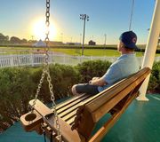 If you build it, he will come. 
Seeing my cubs play at the Field of Dreams is a bucket list moment. Thanks to my buddies for dragging me out of the house and @foxsports for hooking us up. Go @cubs! ⚾️