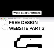 Replying to @luielucky this site is pretty fun, shoutout to the design studio that made it #designtok #digitalart #designtool #graphicdesign #font #typography #arttok #schultzschultz #adobeillustrator 