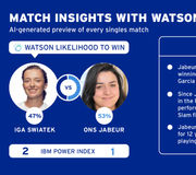 🏆 Swiatek vs. Jabeur 🏆

The @IBM Match Insights with Watson are calling the upset in the women's singles final! https://t.co/kLAEzoFuKT