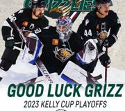 We aren't the only ones gearing up for playoffs tonight. Good luck, @utahgrizzlies!

#EaglesCountry | #GoGrizzGo