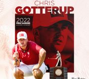ℍ𝕚𝕤𝕥𝕠𝕣𝕪 𝕄𝕒𝕕𝕖 🏆

Chris Gotterup is the winner of the 2022 Fred Haskins Award, awarded annually to the nation's most outstanding golfer!

#Sooners | #ChampU https://t.co/XYW4w9fiAB