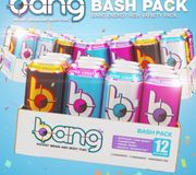 CELEBRATE ALL DAY, EVERYDAY!​🎉​
​​.
​​Opened your eyes? Got to work? Made it through lecture? ALL great reasons to CELEBRATE! ​🙌​With the all new Bang Energy Bash Variety Pack you can celebrate all of life’s successes with Birthday Cake Bash, Champagne, Frosè Rosè, and Radical Skadattle all in one! Let’s get this party started!​🤩​
​​.
​​Get the Bash Variety Pack at BangEnery.com now!
​​.
​​What will you be celebrating with this new pack?! Tell us in the comments!
​​.
​​Follow the inventor of Bang: @BangEnergy.CEO​😎​
​​.
​​#EnergyDrink #BestEnergyDrink #Energy #EnergyDrinkFlavors #DrinkPacks #PartyDrinks #PartyFood #GetEnergy #GetMoreEnergy #BestEnergy #PartyPacks #BangEnergyDrink #EnergyDrinkCollection #EnergyDrinkTime #EnergyDrinkLove
