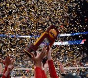 𝐀𝐧 𝐈𝐧𝐬𝐭𝐚𝐧𝐭 𝐂𝐥𝐚𝐬𝐬𝐢𝐜. From team arrivals to the championship celebration, take a look back at the best moments of @badgervb’s epic National Championship victory against @huskervolleyball. 
#ncaavb