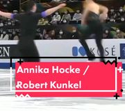 Sad to see this program go, but always love this element landing on the beat 🤌🏽😍 #figureskating #worldfigure #hockekunkel #pairskating #throwjump 