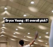 @bryceyoung showed off the arm at Alabama’s Pro Day 🎯

📱: NFL+ Pro Days Live