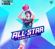 Just call him ALL-STAR Melo! 🕺🛸💕

BUZZ CITY! @melo is a 2022 #NBAAllStar ! ⭐️