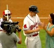 An airman just home from Afghanistan gets help from the Greenville Drive to give his mom the surprise of her life.