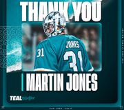 It's been quite a ride, Joner. We wouldn't have made some pretty EPIC playoff memories without Game of Jones in net.

You'll always have your place in Sharks Territory 🦈💙