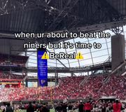 Got to keep it real out here #bereal #nfl #football #falcons #victorymonday #atlanta 