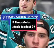 Where Will Timo Meier End Up?? 🤔 #nhl #hockey #NHLonSN #nhltiktoks #hockeytiktoks #Leafs #TorontoMapleLeafs #BuffaloSabres