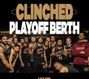 YOUR CLEVELAND CAVALIERS HAVE CLINCHED A SPOT IN THE 2023 PLAYOFFS. #LetEmKnow