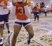 Practice in the hotel is a vibe lowkey #clemson #football #cfb #fyp