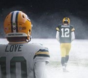 Adam Schefter reported this morning that both Aaron Rodgers and the Packers are “fully aware that a trade is a very real [possible] scenario this offseason. The Packers are expected to move on from certain players, which Aaron Rodgers probably will not like.”

As always with Schefter regarding Rodgers, this should be taken with a grain of salt. 

There is also rumblings that if Jordan Love doesn’t start in Green Bay this year, he would likely request a trade elsewhere, which is totally understandable and reasonable.

Regardless of which direction they choose to go, it seems that the Packers may have to finally choose between these 2 QBs for good this off-season. It is very hard to imagine a scenario where they both remain on the team in 2023.

#RodgersWatch continues.

📸 made by @loganjglaser
