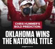 With new QBs at top programs, Chris Hummer is taking OU to win it all. Thoughts? 🤔

(🎥 @ou_football)