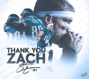 For everything you contributed on and off the field, thank you @zachertz.