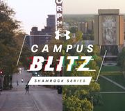 👀 And we back! Campus Blitz  #ShamrockSeries edition. @ndfootball and @badgerfootball🔥stay🔒’d in. It’s a #UACampusBlitz weekend takeover.