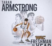 𝐖𝐀𝐂 𝐅𝐫𝐞𝐬𝐡𝐦𝐚𝐧 𝐨𝐟 𝐭𝐡𝐞 𝐘𝐞𝐚𝐫 🏆

Taran Armstrong brings home the first WAC Freshman of the Year award in the program’s D1 history!

#LanceUp⚔️